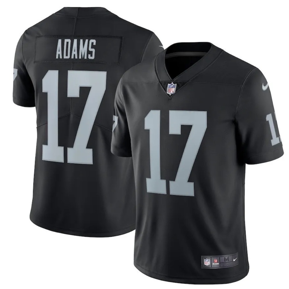 Nike Men's Raiders Devante Adams Black Football Jersey